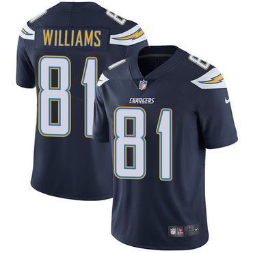 Nike Los Angeles Chargers 81 Mike Williams Navy Blue Team Color Mens Stitched Nfl Vapor Untouchable Limited Jersey