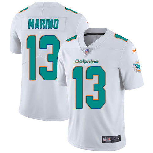 Nike Miami Dolphins 13 Dan Marino White Mens Stitched Nfl Vapor Untouchable Limited Jersey