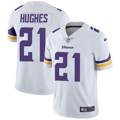 Nike Minnesota Vikings 21 Mike Hughes White Mens Stitched Nfl Vapor Untouchable Limited Jersey