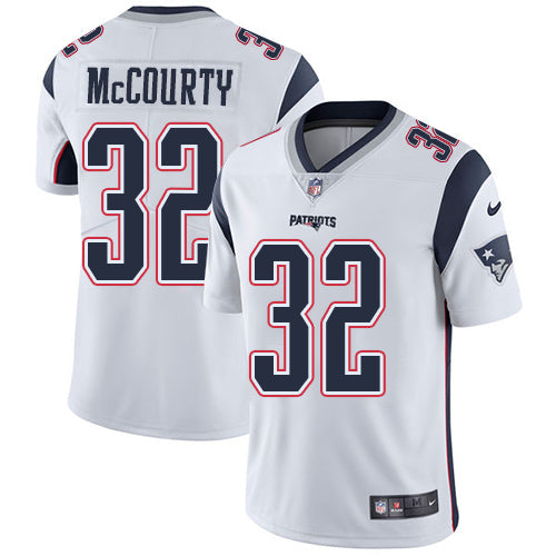 Nike New England Patriots 32 Devin Mccourty White Mens Stitched Nfl Vapor Untouchable Limited Jersey