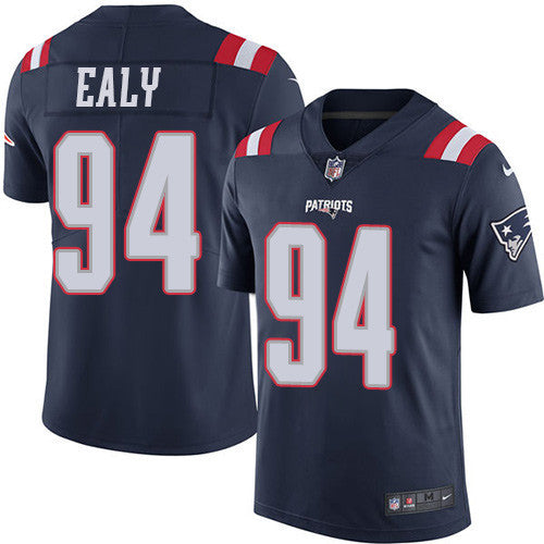 Nike New England Patriots 94 Kony Ealy Navy Blue Mens Stitched Nfl Limited Rush Jersey