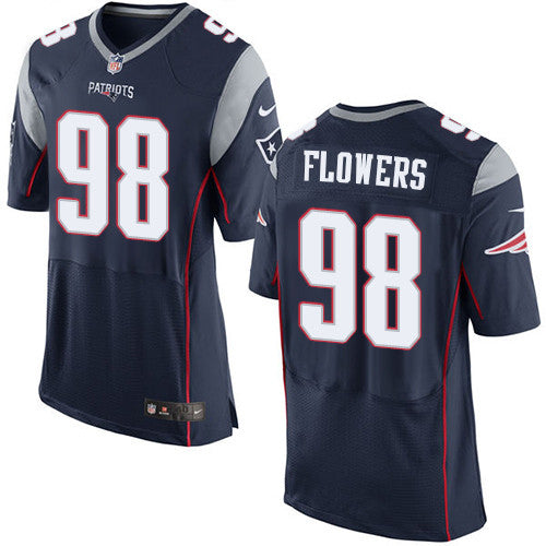 Nike New England Patriots 98 Trey Flowers Navy Blue Team Color Mens Stitched Nfl Elite Jersey
