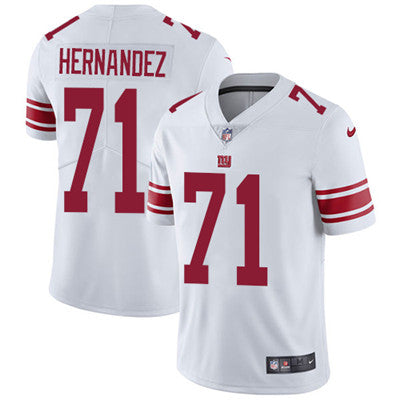 Nike New York Giants 71 Will Hernandez White Mens Stitched Nfl Vapor Untouchable Limited Jersey
