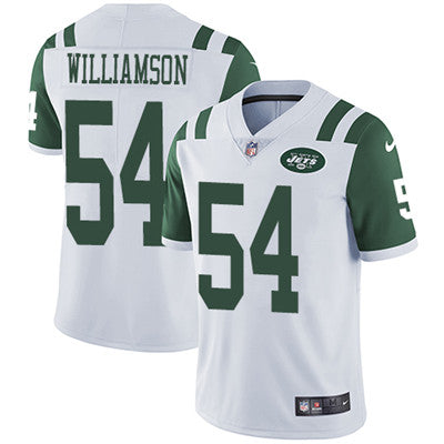 Nike New York Jets 54 Avery Williamson White Mens Stitched Nfl Vapor Untouchable Limited Jersey
