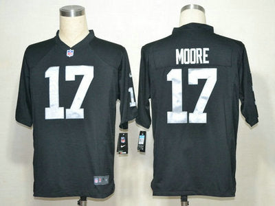 Nike Oakland Raiders 17 Denarius Moore Black 2012 Nike Nfl Game Jersey