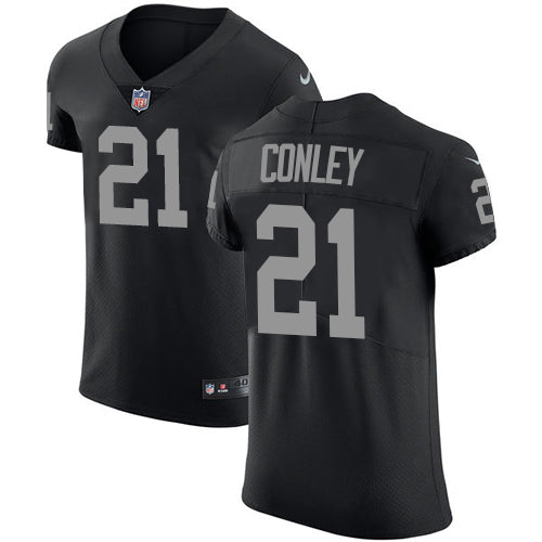 Nike Oakland Raiders 21 Gareon Conley Black Team Color Mens Stitched Nfl Vapor Untouchable Elite Jersey