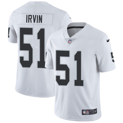 Nike Oakland Raiders 51 Bruce Irvin White Mens Stitched Nfl Vapor Untouchable Limited Jersey