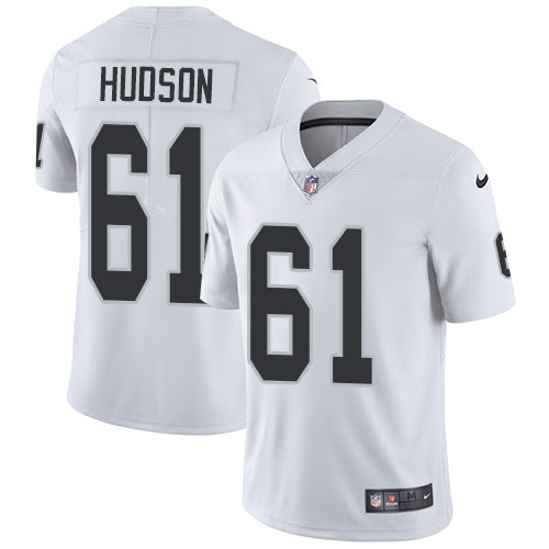 Nike Oakland Raiders 61 Rodney Hudson White Mens Stitched Nfl Vapor Untouchable Limited Jersey