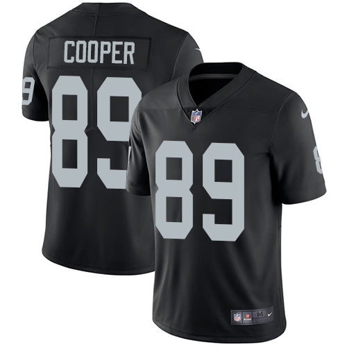 Nike Oakland Raiders 89 Amari Cooper Black Team Color Mens Stitched Nfl Vapor Untouchable Limited Jersey