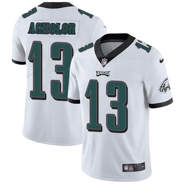 Nike Philadelphia Eagles 13 Nelson Agholor White Mens Stitched Nfl Vapor Untouchable Limited Jersey