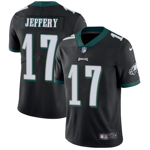 Nike Philadelphia Eagles 17 Alshon Jeffery Black Alternate Mens Stitched Nfl Vapor Untouchable Limited Jersey