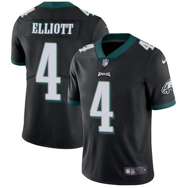 Nike Philadelphia Eagles 4 Jake Elliott Black Alternate Mens Stitched Nfl Vapor Untouchable Limited Jersey