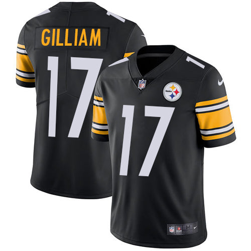 Nike Pittsburgh Steelers 17 Joe Gilliam Black Team Color Mens Stitched Nfl Vapor Untouchable Limited Jersey