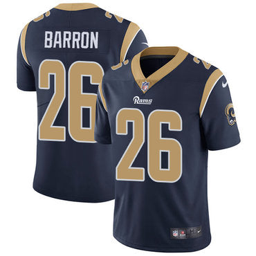 Nike Rams 26 Mark Barron Navy Blue Team Color Mens Stitched Nfl Vapor Untouchable Limited Jersey