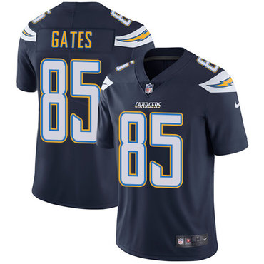 Nike San Diego Chargers 85 Antonio Gates Navy Blue Team Color Mens Stitched Nfl Vapor Untouchable Limited Jersey