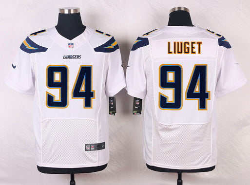 Nike San Diego Chargers 94 Corey Liuget White Road Nfl Nike Elite Jersey