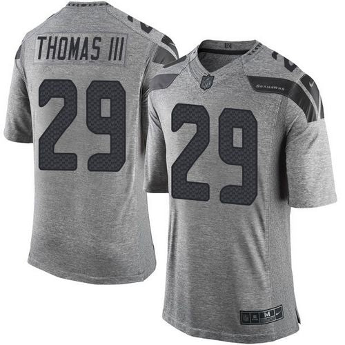 Nike Seahawks 29 Earl Thomas Iii Gray Mens Stitched Nfl Limited Gridiron Gray Jersey