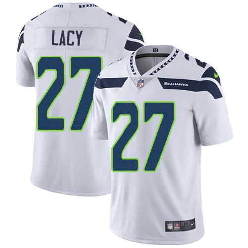 Nike Seattle Seahawks 27 Eddie Lacy White Mens Stitched Nfl Vapor Untouchable Limited Jersey