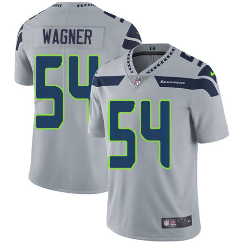 Nike Seattle Seahawks 54 Bobby Wagner Grey Alternate Mens Stitched Nfl Vapor Untouchable Limited Jersey