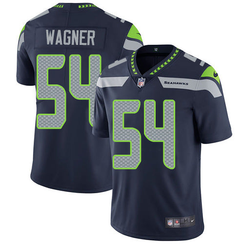 Nike Seattle Seahawks 54 Bobby Wagner Steel Blue Team Color Mens Stitched Nfl Vapor Untouchable Limited Jersey