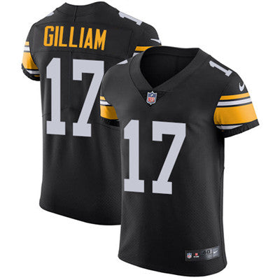 Nike Steelers 17 Joe Gilliam Black Alternate Mens Stitched Nfl Vapor Untouchable Elite Jersey