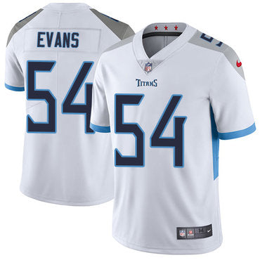 Nike Tennessee Titans 54 Rashaan Evans White Mens Stitched Nfl Vapor Untouchable Limited Jersey