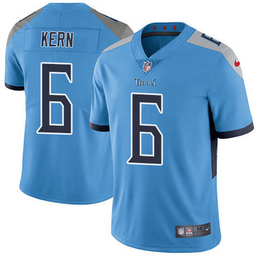 Nike Tennessee Titans 6 Brett Kern Light Blue Team Color Mens Stitched Nfl Vapor Untouchable Limited Jersey