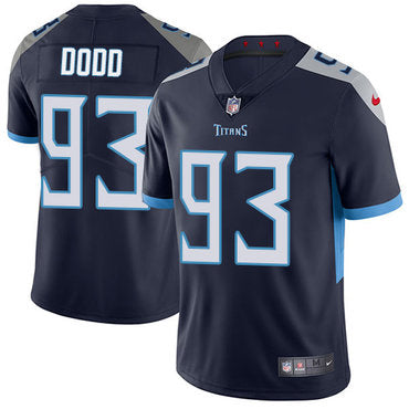 Nike Tennessee Titans 93 Kevin Dodd Navy Blue Alternate Mens Stitched Nfl Vapor Untouchable Limited Jersey