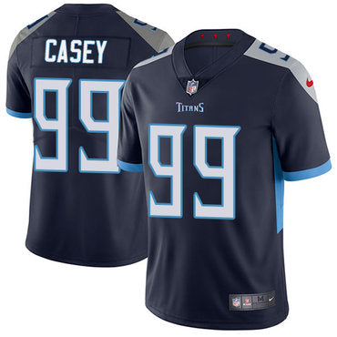 Nike Tennessee Titans 99 Jurrell Casey Navy Blue Alternate Mens Stitched Nfl Vapor Untouchable Limited Jersey