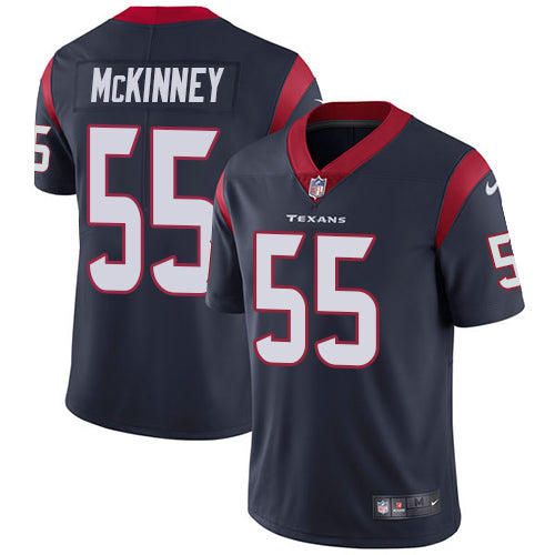 Nike Texans 55 Benardrick Mckinney Navy Blue Team Color Mens Stitched Nfl Vapor Untouchable Limited Jersey