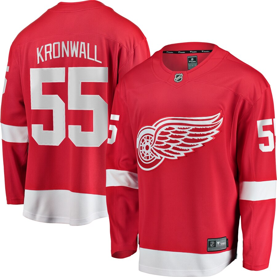 Niklas Kronwall Detroit Red Wings Fanatics Branded Youth Breakaway Player Jersey Red