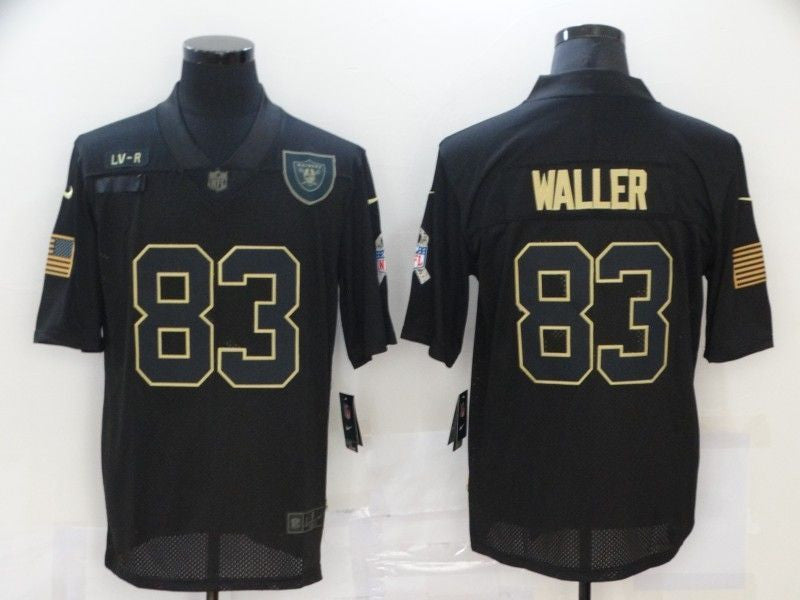 Oakland Raiders Darren Waller 83 Nfl 2020 Black Jersey