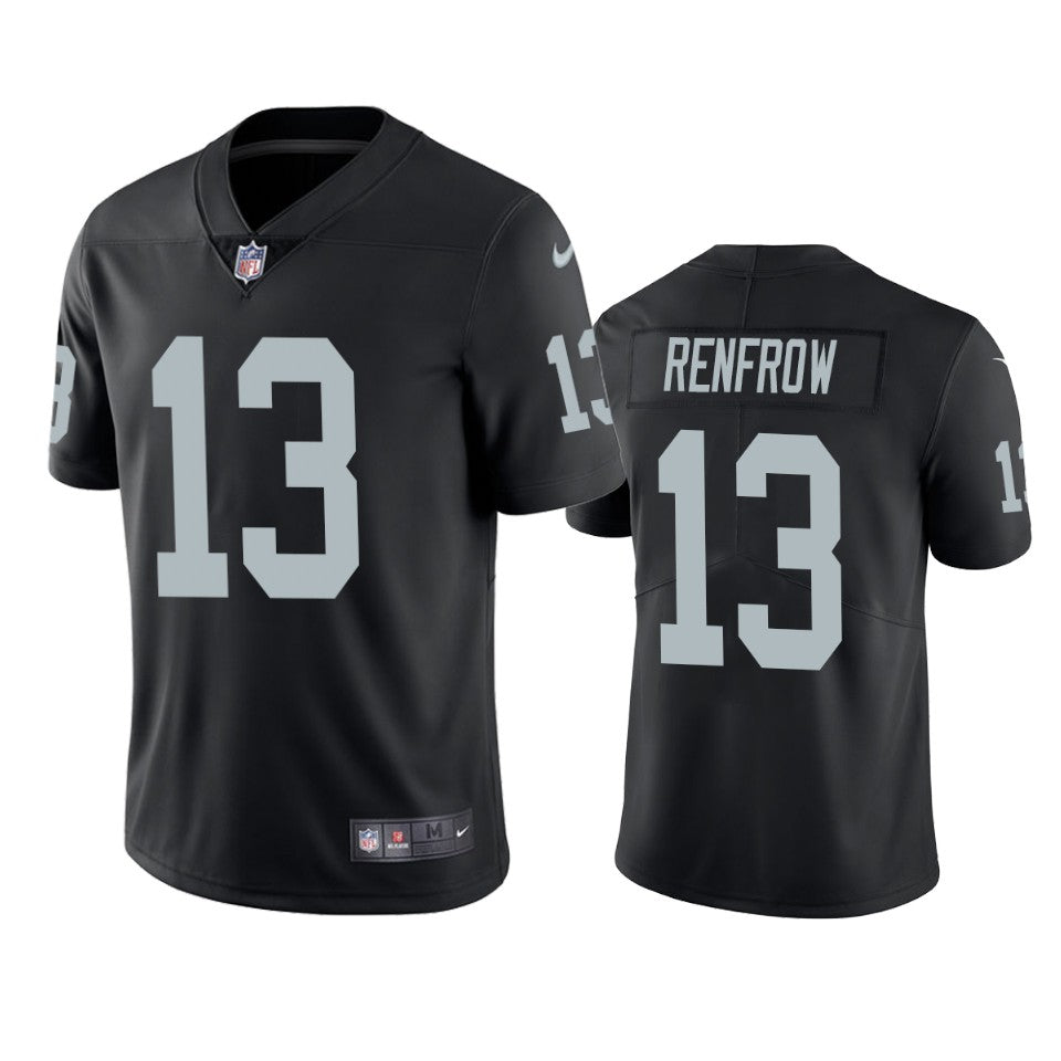 Oakland Raiders Hunter Renfrow Black Vapor Limited Jersey
