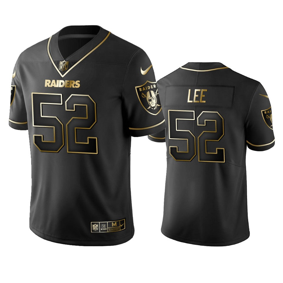 Oakland Raiders Marquel Lee Black Golden Edition 2019 Vapor Untouchable Limited Jersey Mens