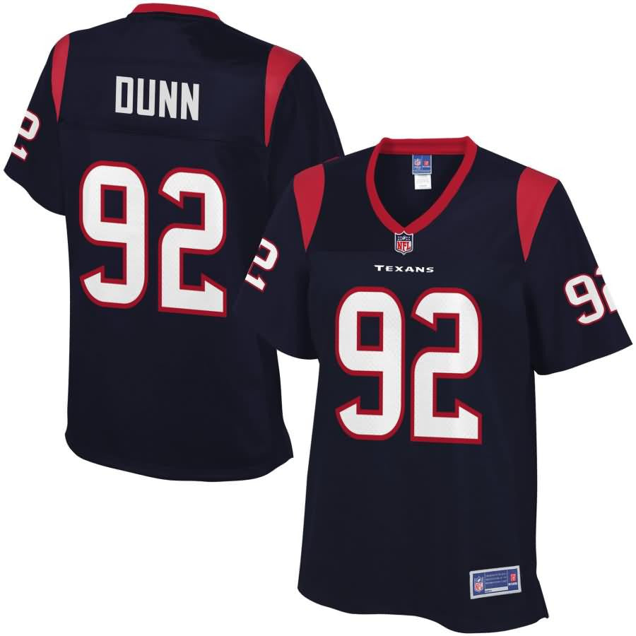 On Dunn Houston Texans Nfl Pro Line Womens Player Jersey Navy