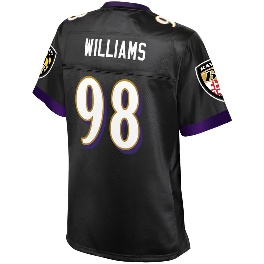 On Williams Baltimore Ravens Nfl Pro Line Womens Alternate Player Jersey Black