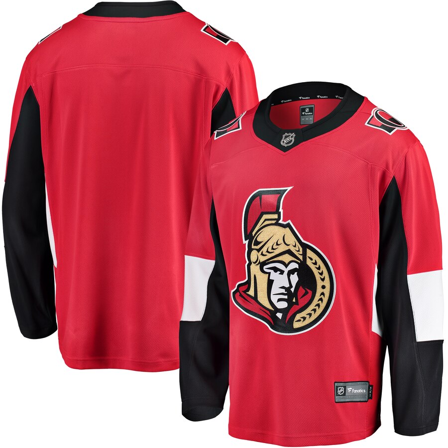 Ottawa Senators Fanatics Branded Breakaway Home Jersey Red