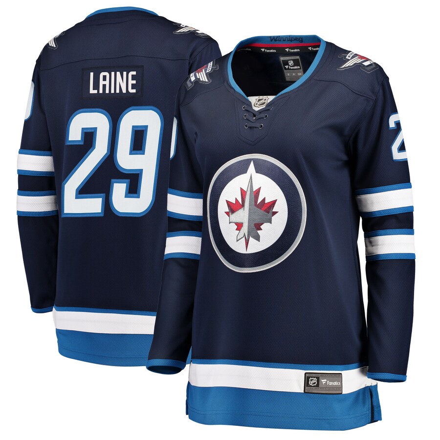 Patrik Laine Winnipeg Jets Fanatics Branded Womens Home Breakaway Player Jersey Navy