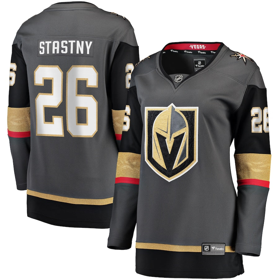 Paul Stastny Vegas Golden Knights Fanatics Branded Womens Home Breakaway Player Jersey Black