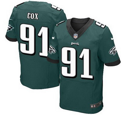 Philadelphia Eagles 91 Fletcher Cox Midnight Green Team Color Nfl Nike Elite Jersey