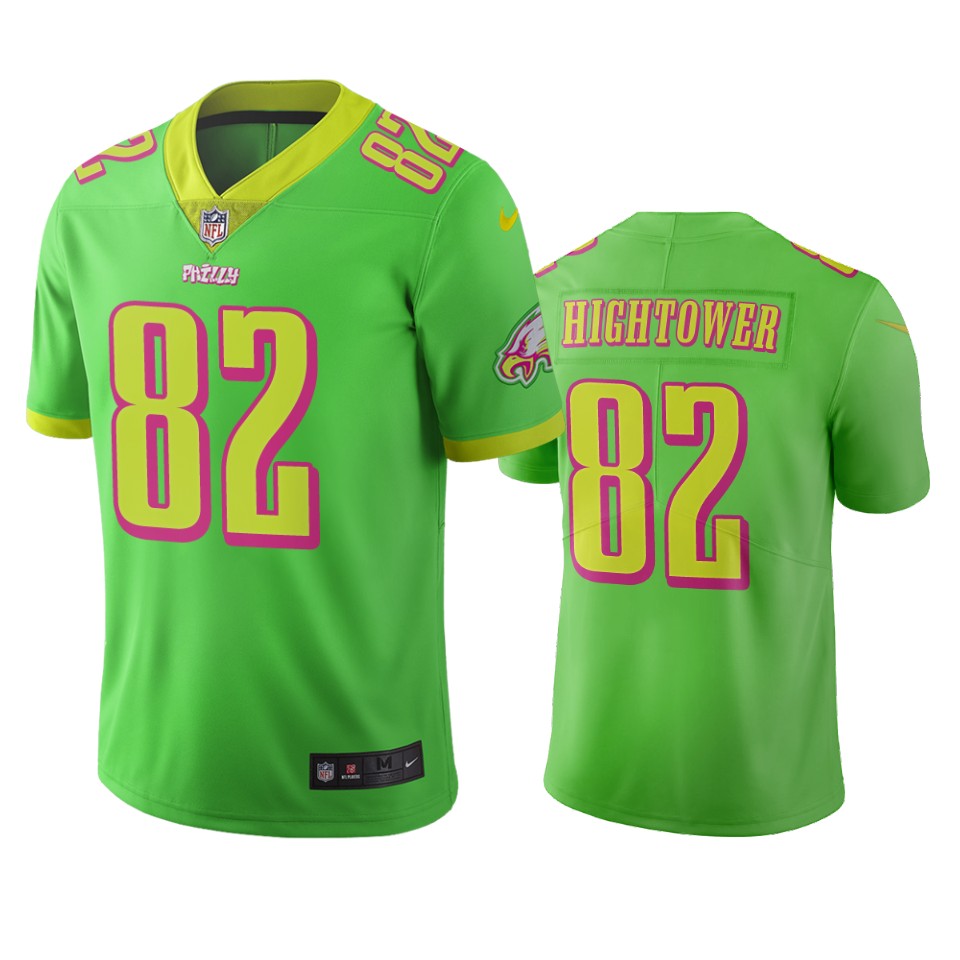 Philadelphia Eagles John Hightower Green City Edition Vapor Limited Jersey