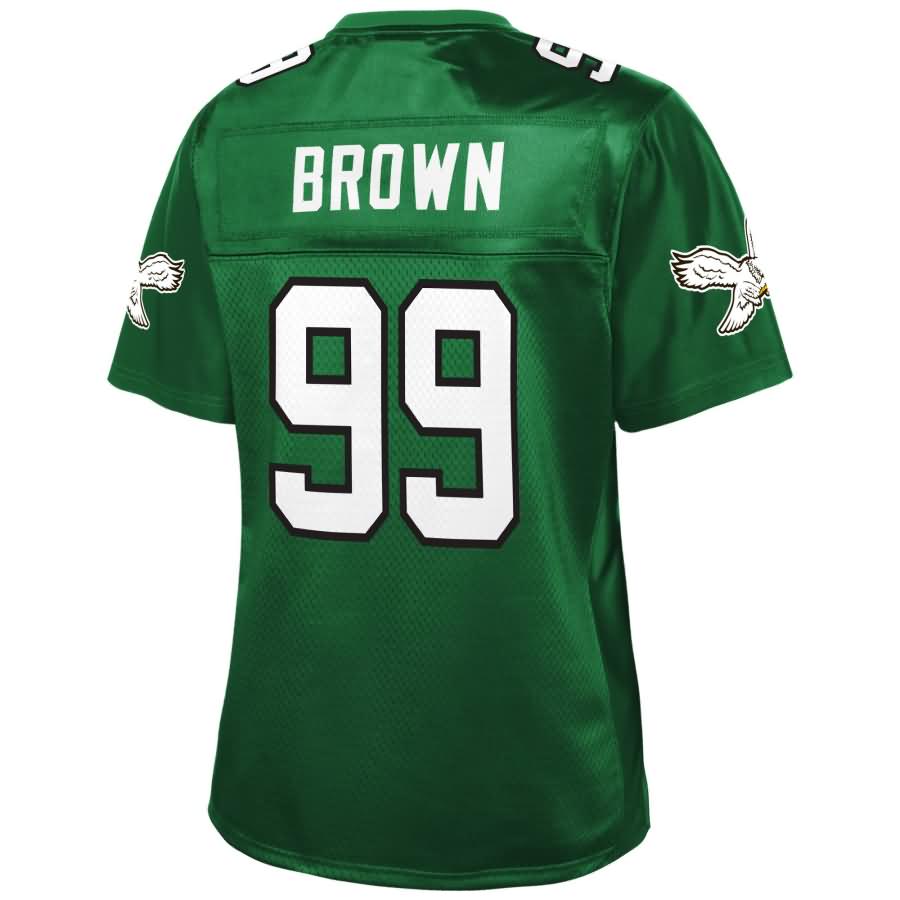 Philadelphia Eagles Nfl Pro Line Womens Retired Player Jersey Kelly Green