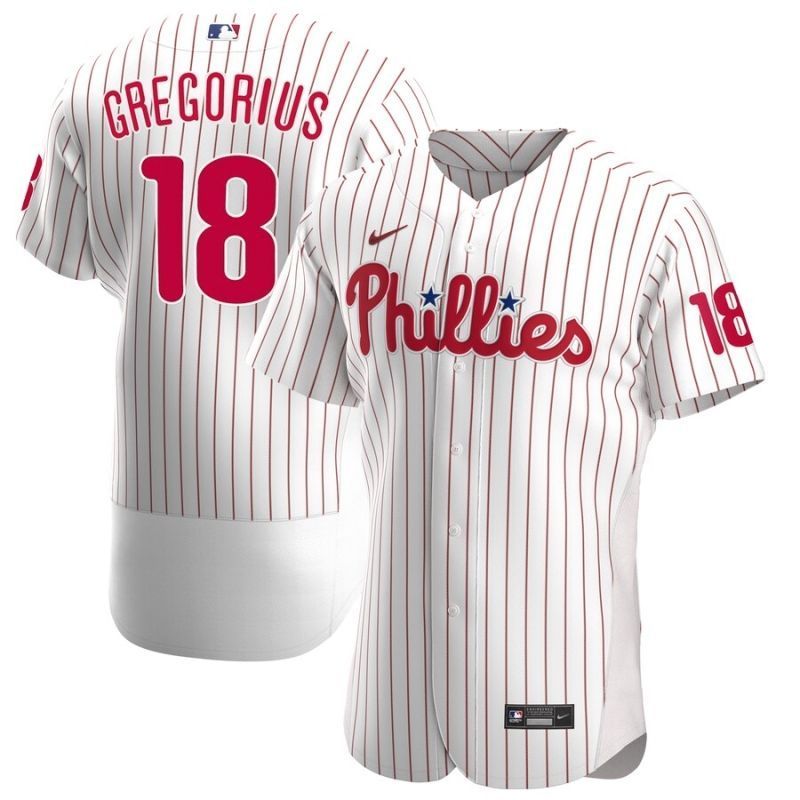 Philadelphia Phillies Didi Gregorius 18 2020 Mlb White Jersey