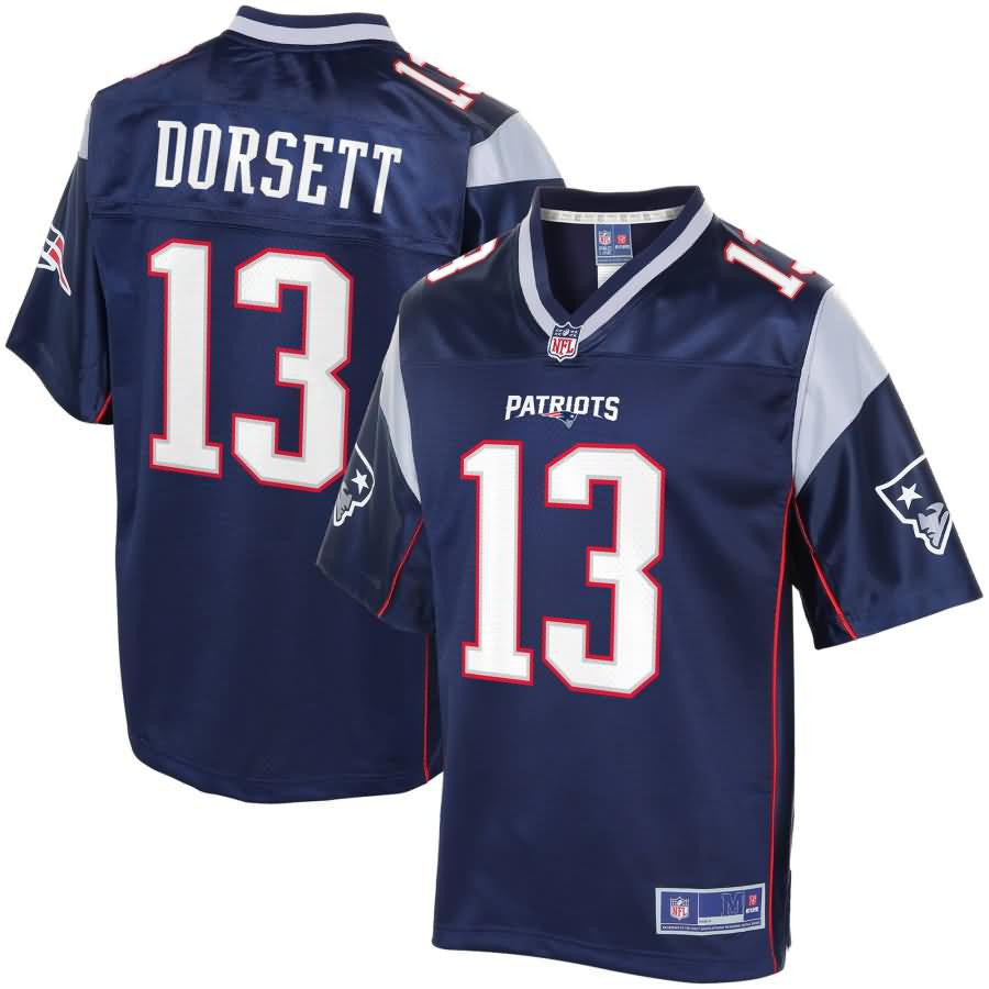 Phillip Dorsett New England Patriots Nfl Pro Line Youth Team Color Player Jersey Navy