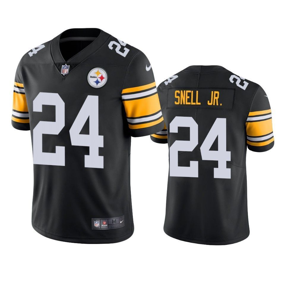 Pittsburgh Steelers Benny Snell Jr 2019 Nfl Draft Black Vapor Limited Jersey