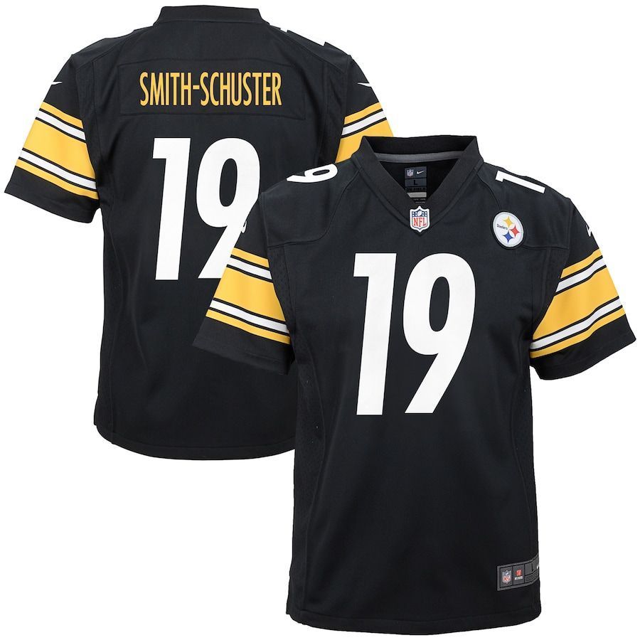 Pittsburgh Steelers Juju Smith Schuster Black Nfl Game Jersey
