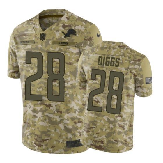 Quandre Diggs Jersey Nfl Camo Detroit Lions