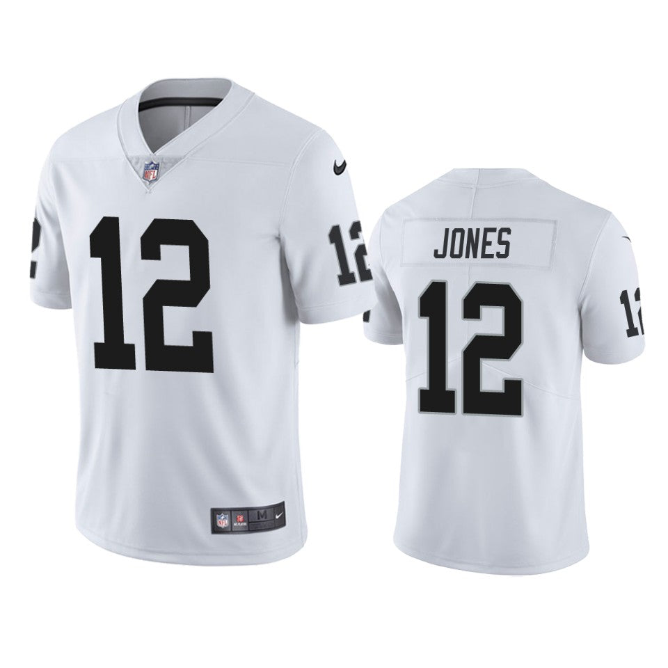 Raiders Zay Jones Vapor Untouchable Limited White Jersey Mens