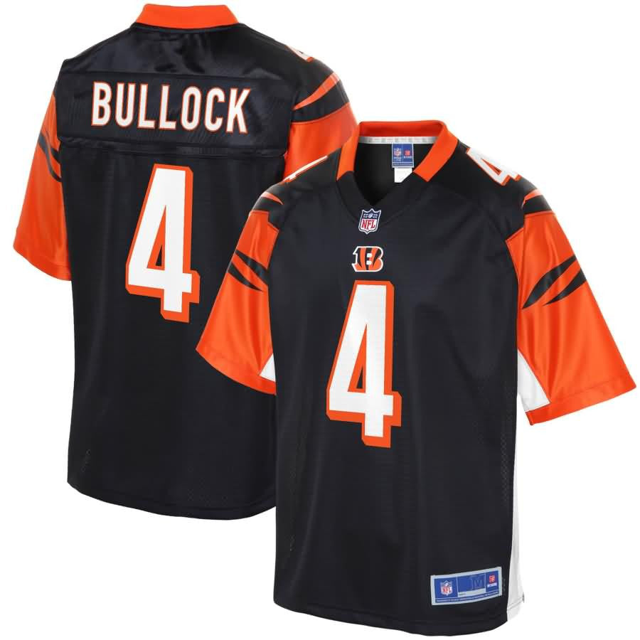 Randy Bullock Cincinnati Bengals Nfl Pro Line Player Jersey Black