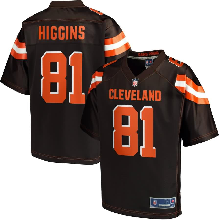 Rashard Higgins Cleveland Browns Nfl Pro Line Youth Player Jersey Brown